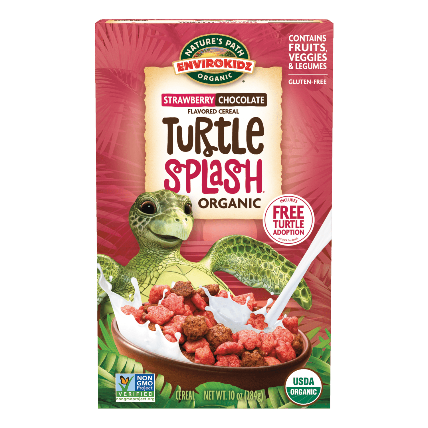 Turtle Splash Cereal, 10 oz Box