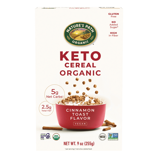Cinnamon Toast Keto Cereal, 9 oz Box