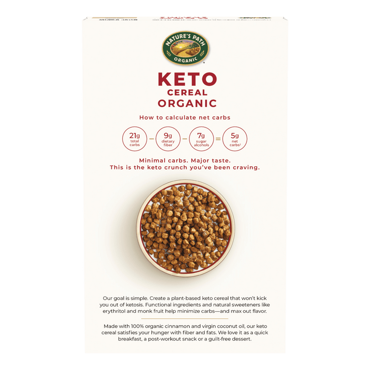 Cinnamon Toast Keto Cereal, 9 oz Box