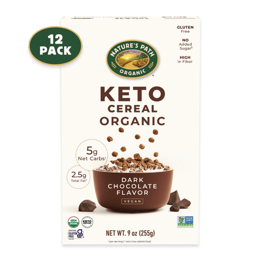 Dark Chocolate Keto Cereal, 9 oz Box