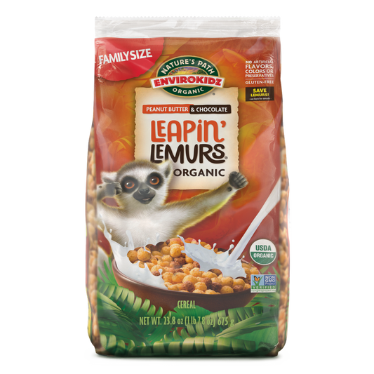 Leapin 'Lemurs Cereal, 23,8 oz Earth Friendly Sac
