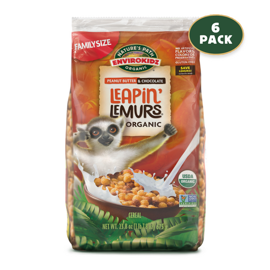 Leapin' Lemurs Cereal, 23.8 oz Earth Friendly Bag