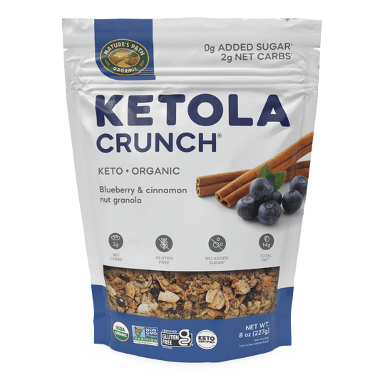 Ketola Crunch® Blueberry & Cinnamon Nut Granola, 8 oz Pouche