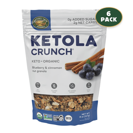 Granola de nueces de arándanos y canela Ketola Crunch®, bolsa de 8 oz