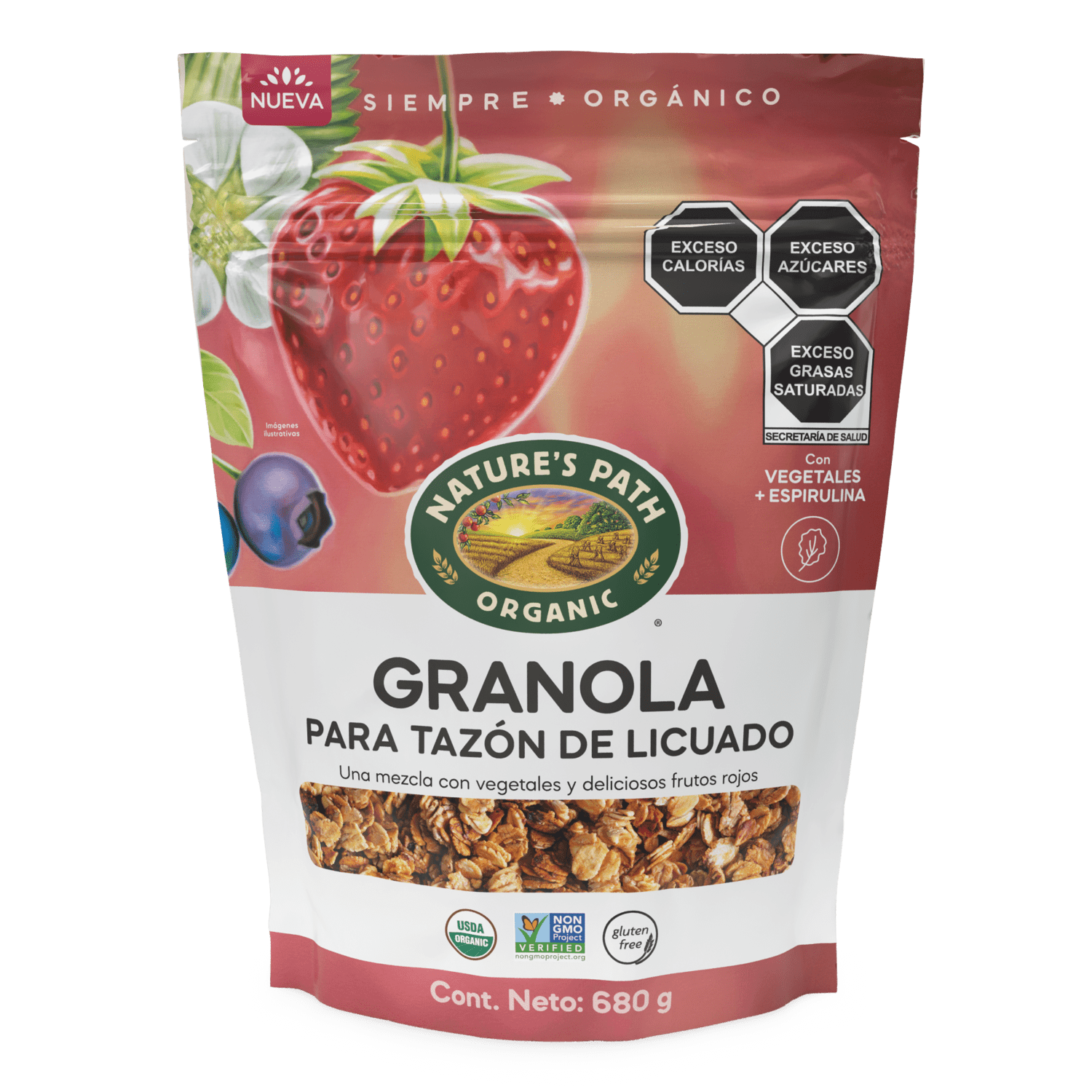 Granola de superalimento de Smoothie Bowl