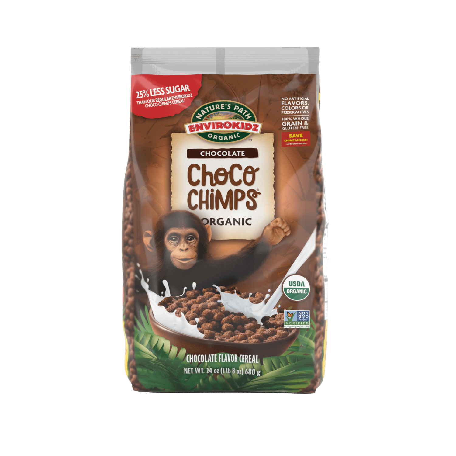 Choco Chimps Cereal - Lower Sugar