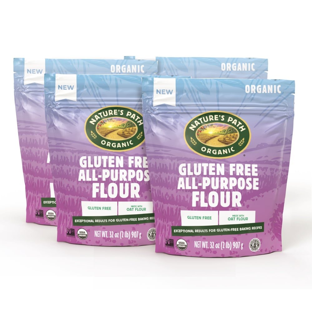 Pack of 4, Nature's Path Organic Gluten-Free All-Purpose Flour 32oz Bag