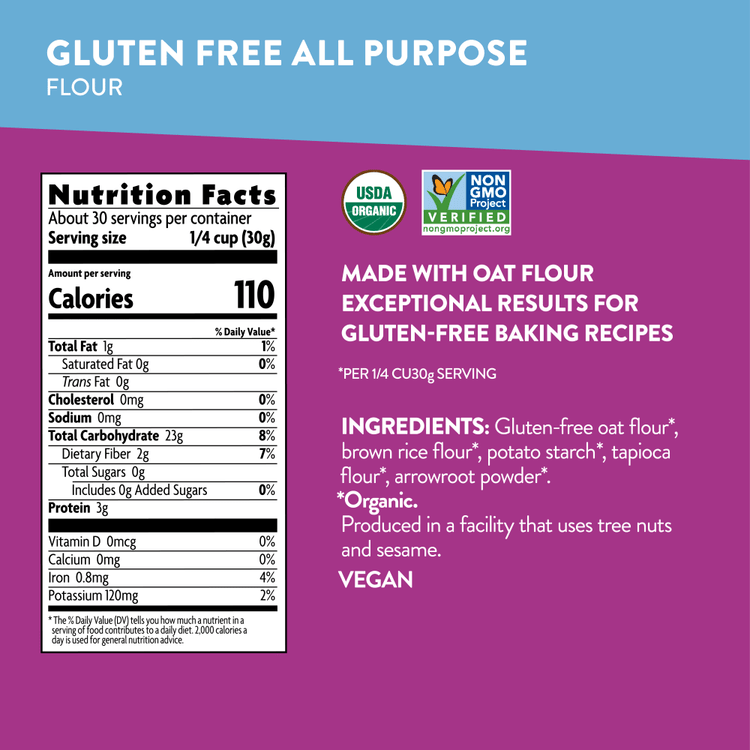 Gluten-Free All-Purpose Flour, 32 oz Bag