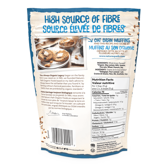 Flax Plus Graines de farine de lin et farine, 425 G Schech
