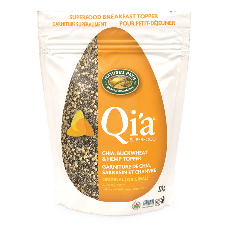 Chia, Buckwheat & Hemp Superfood Breakfast Topper Cereal, 225 g Pouch