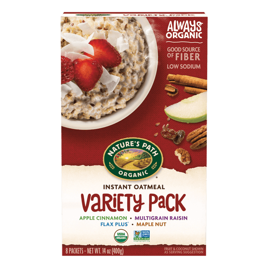 Variety Pack Oatmeal, 14 oz Box