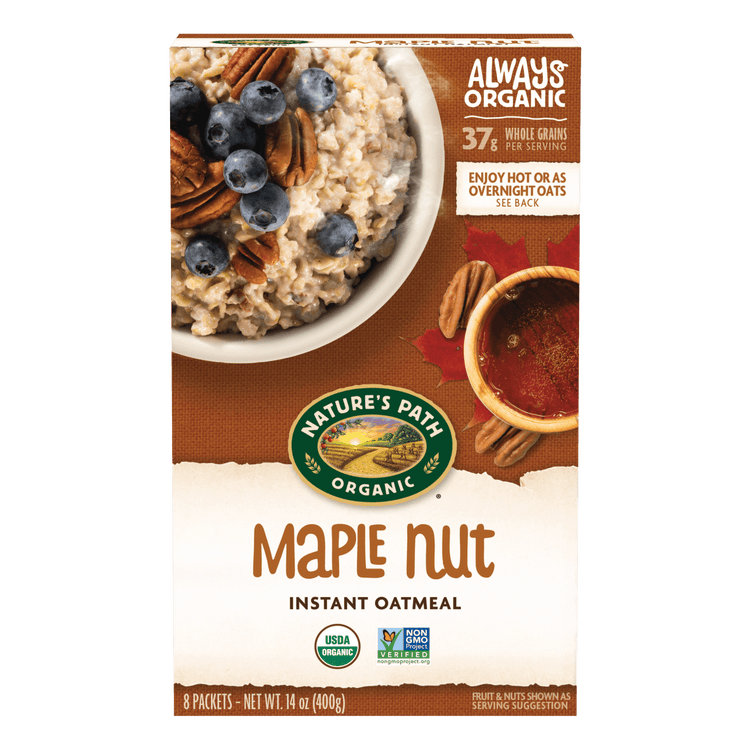 Maple Nut Oatmeal, 14 oz Box