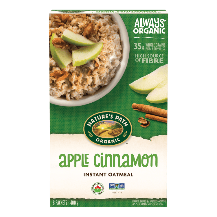 Apple Cinnamon Instant Oatmeal, 400 g Box