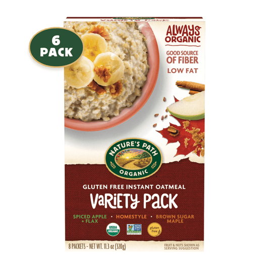 Variety Pack Gluten Free Oatmeal, 11.3 oz Box