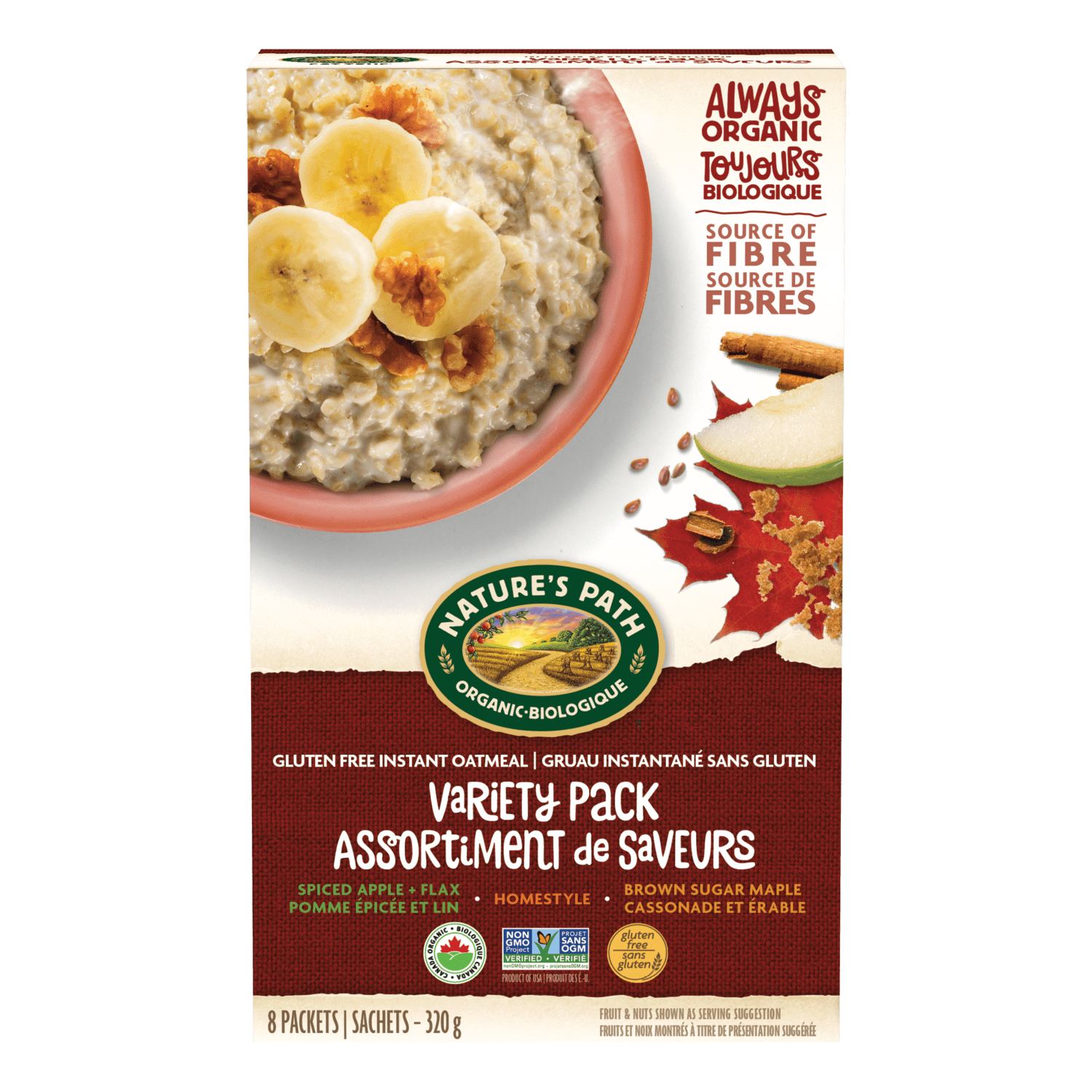 Variety Pack Gluten Free Oatmeal