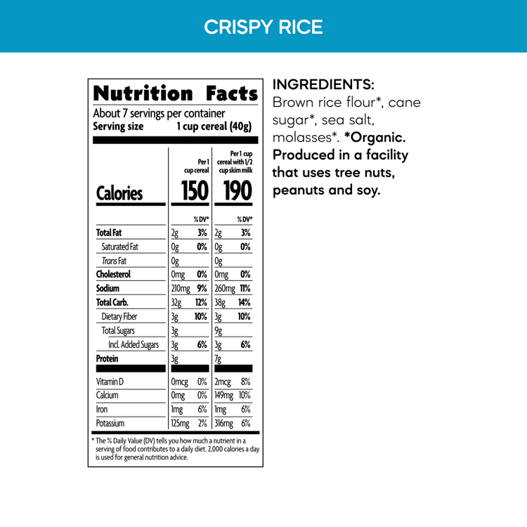 Crispy Rice Cereal, 10 oz Box