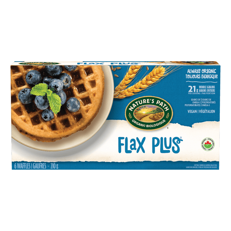 Flax Plus Frozen Waffles, 210 g Box