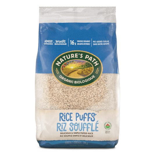 Rice Puffs Cereal, 170 g Earth Friendly Bag