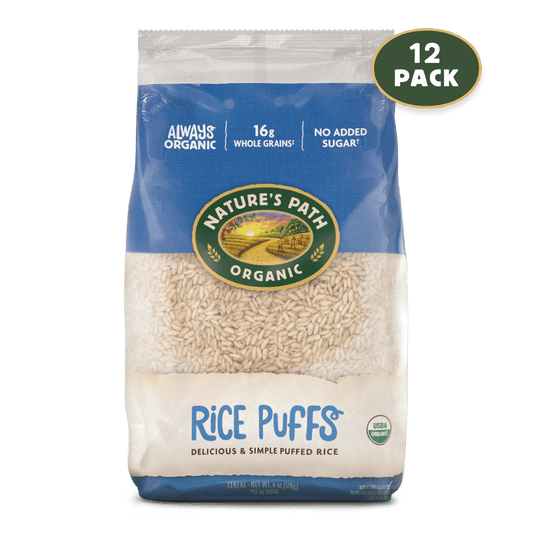 Rice Puffs Cereal, 6 oz Earth Friendly Bag