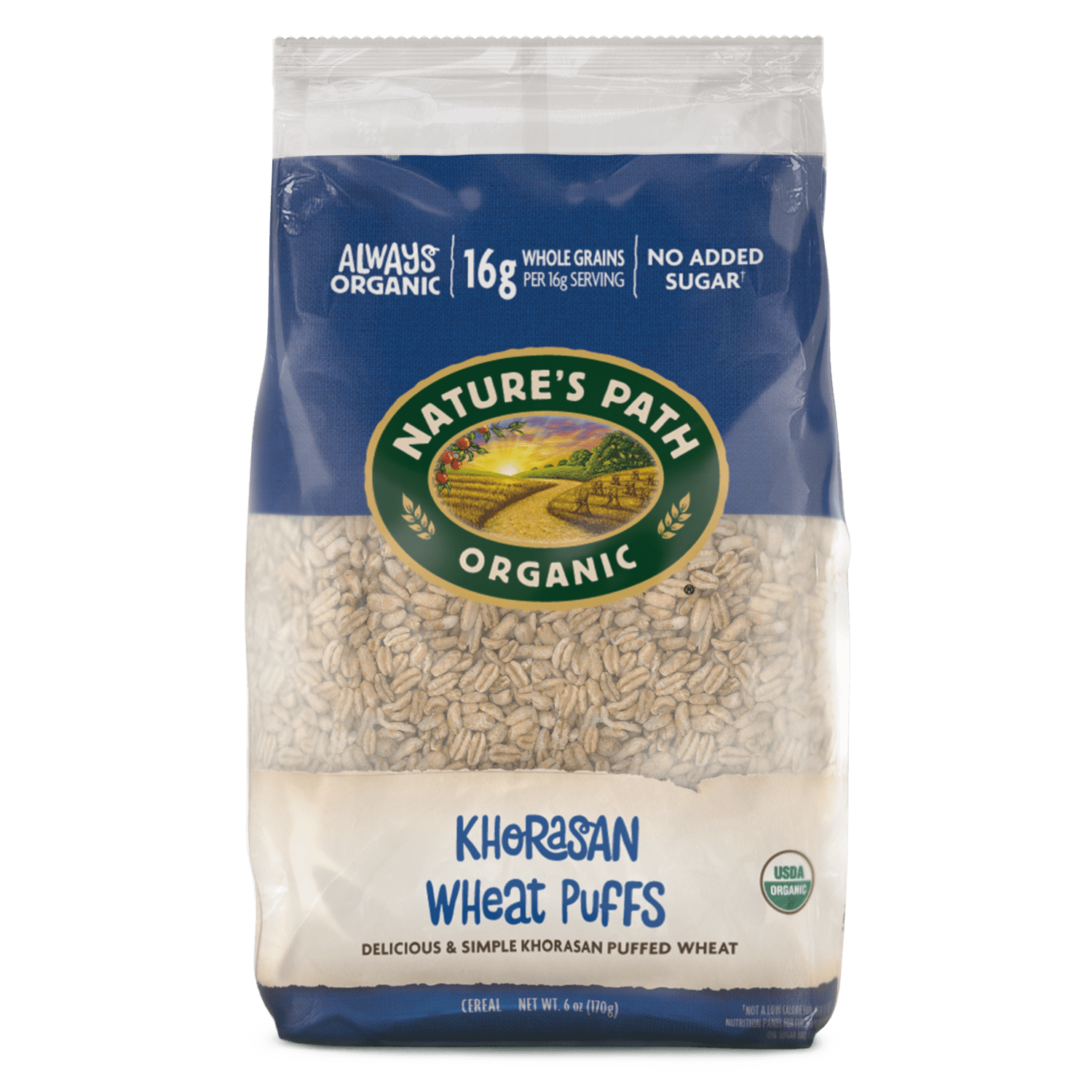 Khorasan Wheat Puffs Cereal