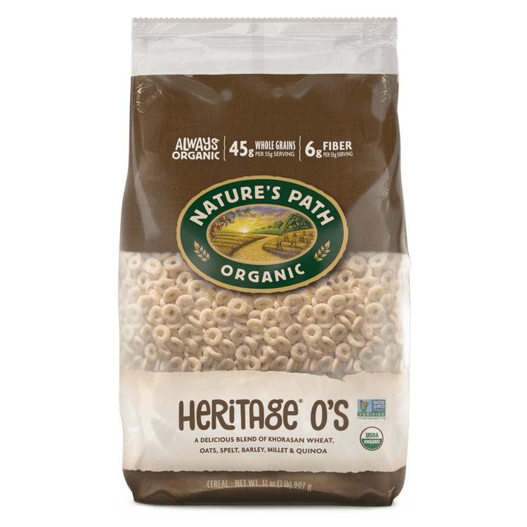 Heritage O'S Cereal, 32 oz Earth Friendly Bag