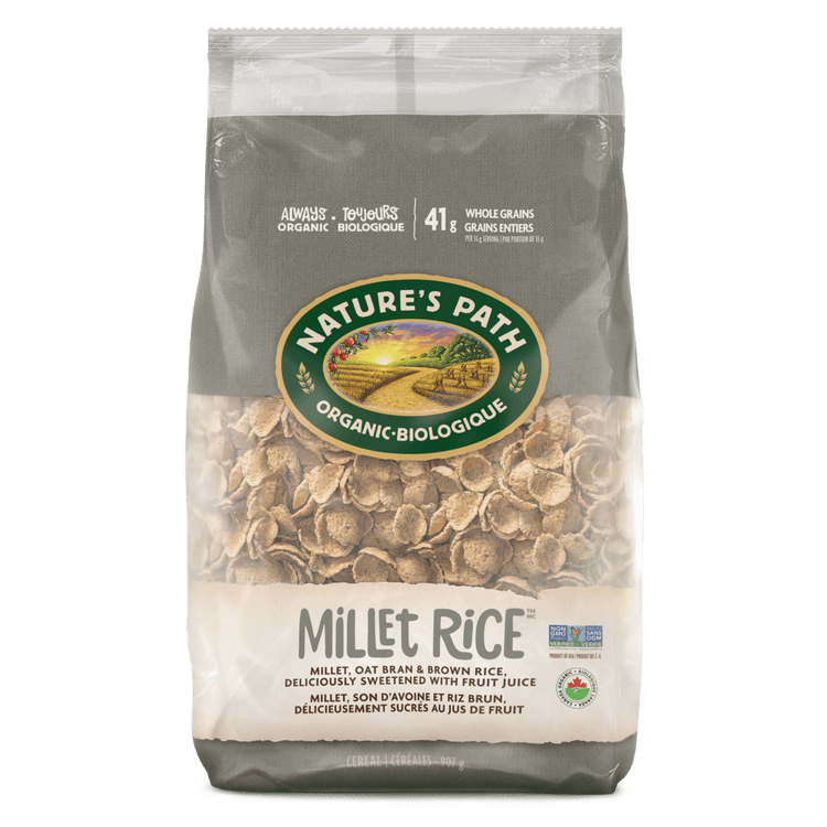 Céréales de riz à millet, 907 g de terre amicale Sac