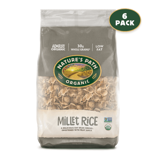 Millet Rice Flakes Céréal, 32 oz Friendly Sac