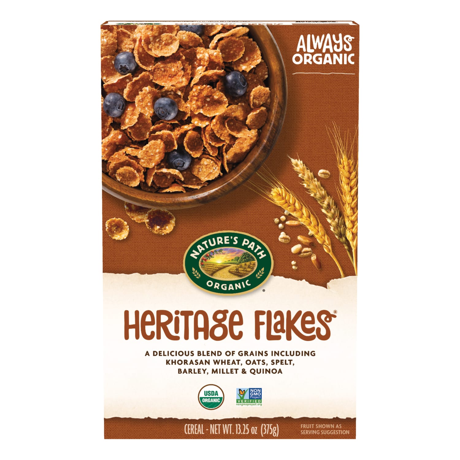 Nature's Path Organic Heritage Flakes® Cold Cereal 13oz Box