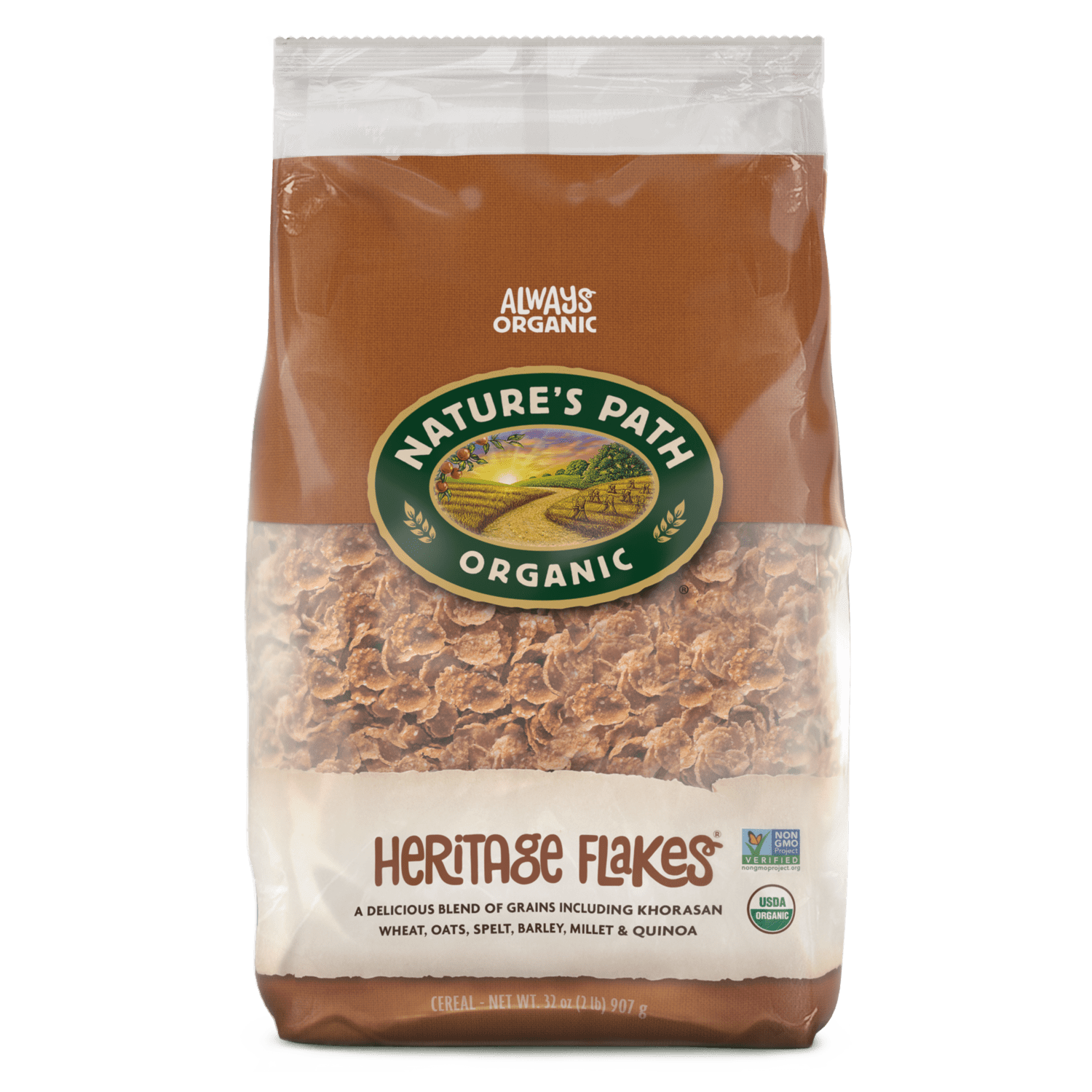 Heritage Flakes® Cereal, 32 oz Earth Friendly Bag