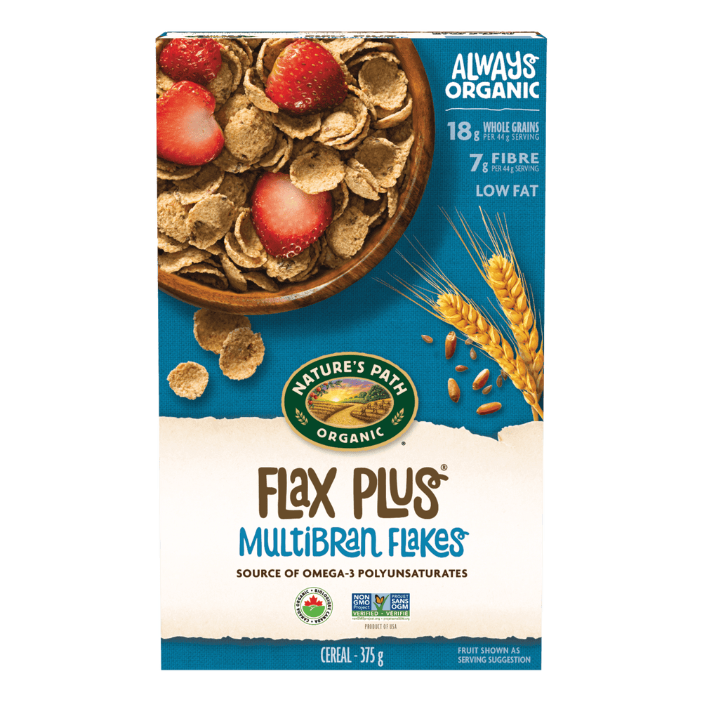 Flax Plus Multibran Flakes Cereal