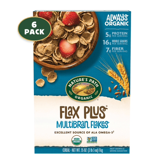 Flax Plus Multibran Flakes Cereal, Boîte de 35 oz
