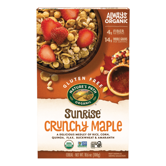 Sunrise Crunchy Maple Cereal, 10,6 oz Box