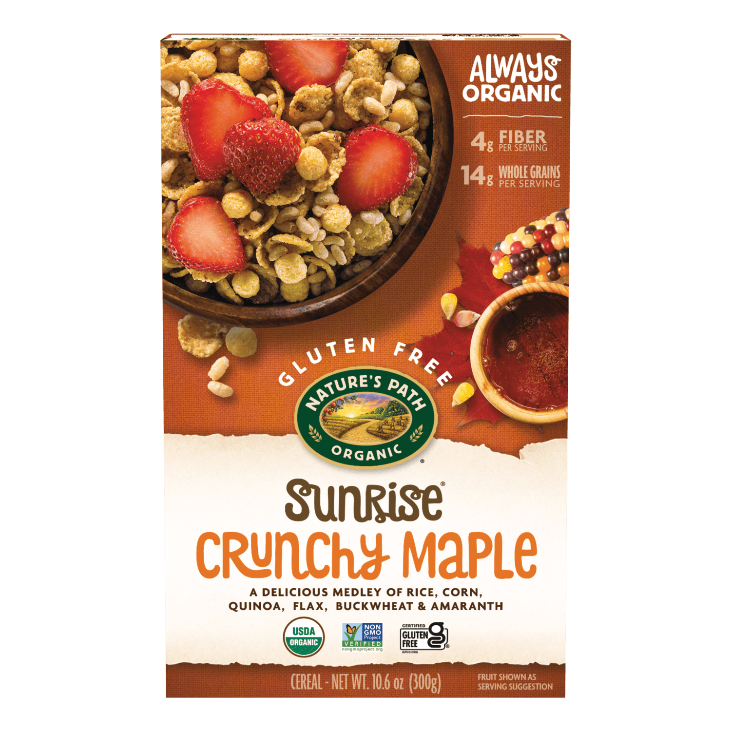 Sunrise Cereal crujiente de arce