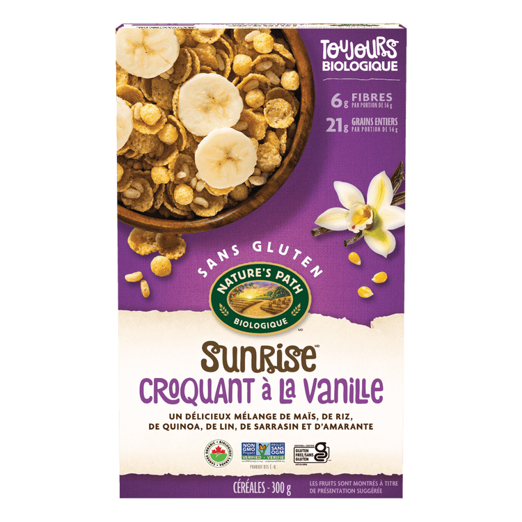Sunrise Crunchy Vanilla Cereal, 300 g Box