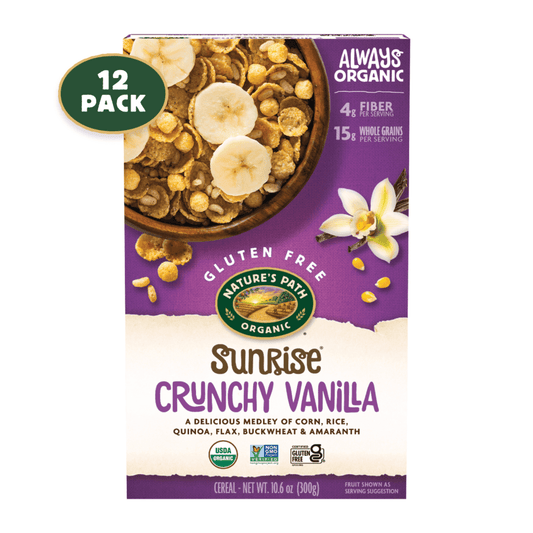 Sunrise Crunchy Vanilla Cereal, 10.6 oz Box