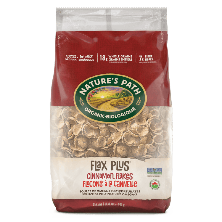 Flax Plus Cinnamon Flakes Cereal, 907 G Friendly Friendly Sac