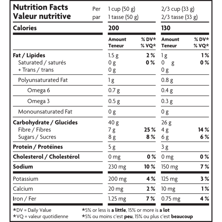 Flax Plus Cinnamon Flakes Cereal, 907 g Earth Friendly Bag