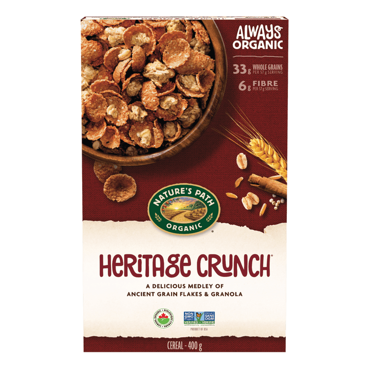 Heritage Crunch Cereal, 400 g Box