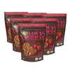 Pack of 6, Love Crunch Organic Dark Chocolate & Red Berries Granola 325g Pouch