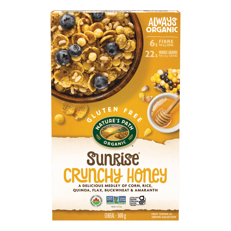 Sunrise Crunchy Honey Cereal, 300 g Box