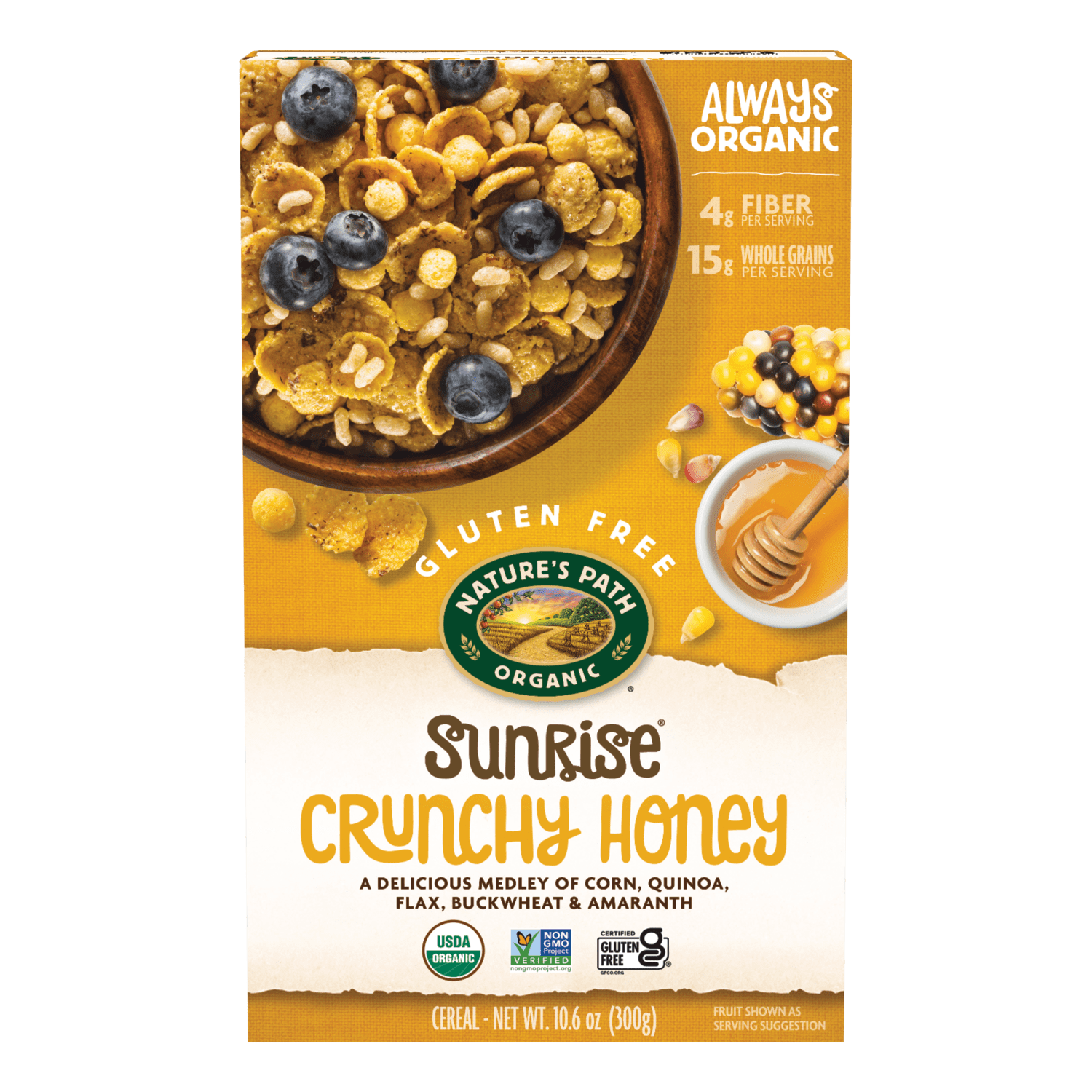 Sunrise Cereal crujiente de miel