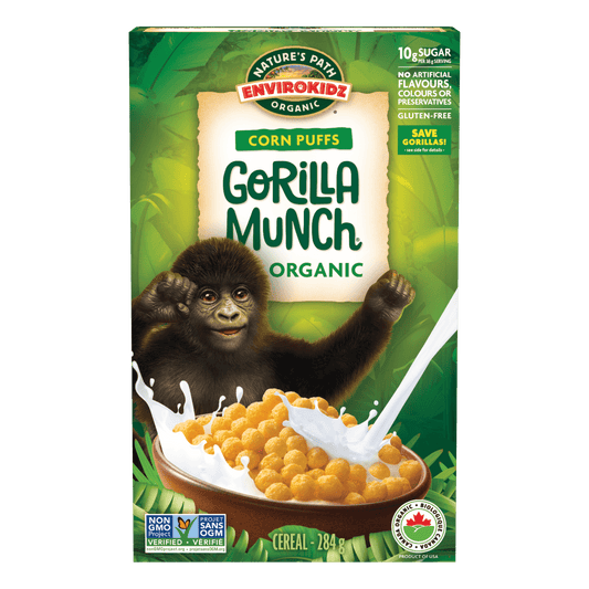 Gorilla Munch Cereal, 284 g Boîte