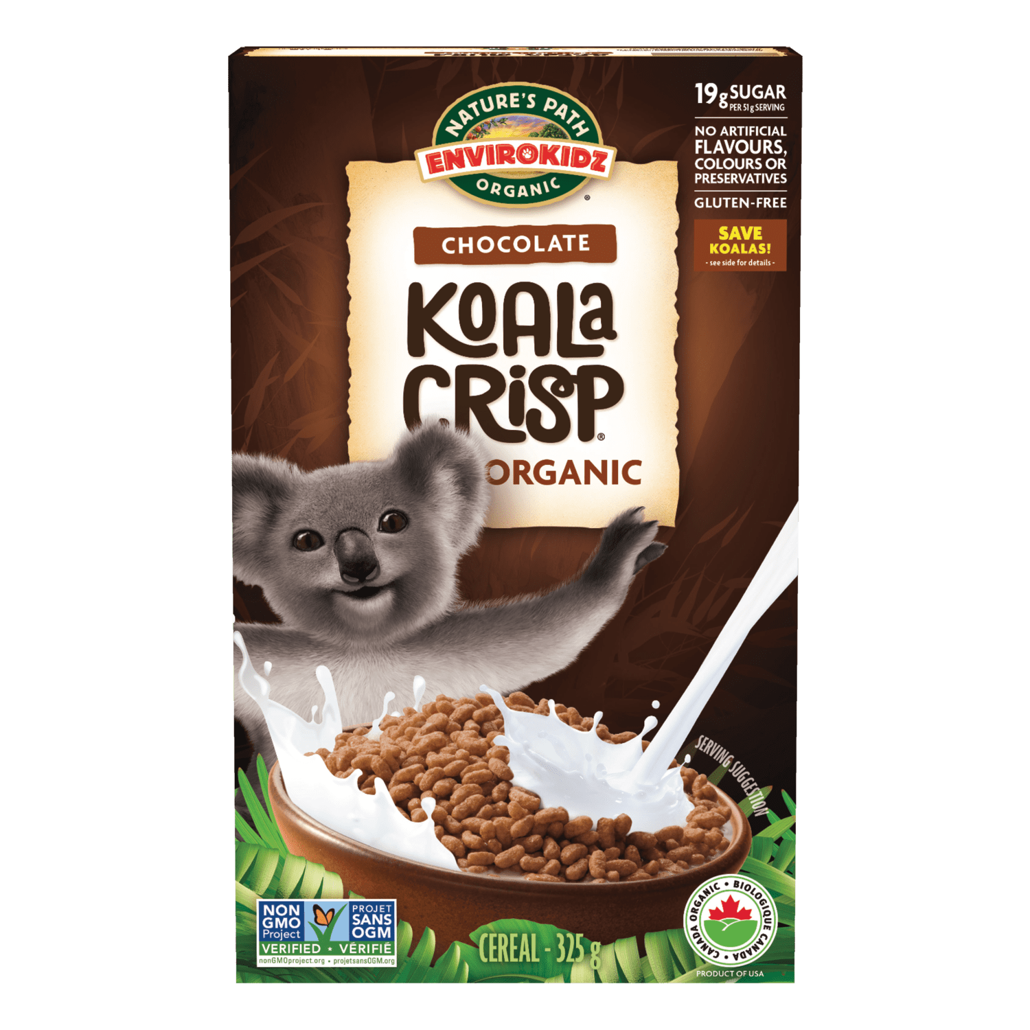 Koala Crisp Cereal, 725 g de Terre conviviale Sac