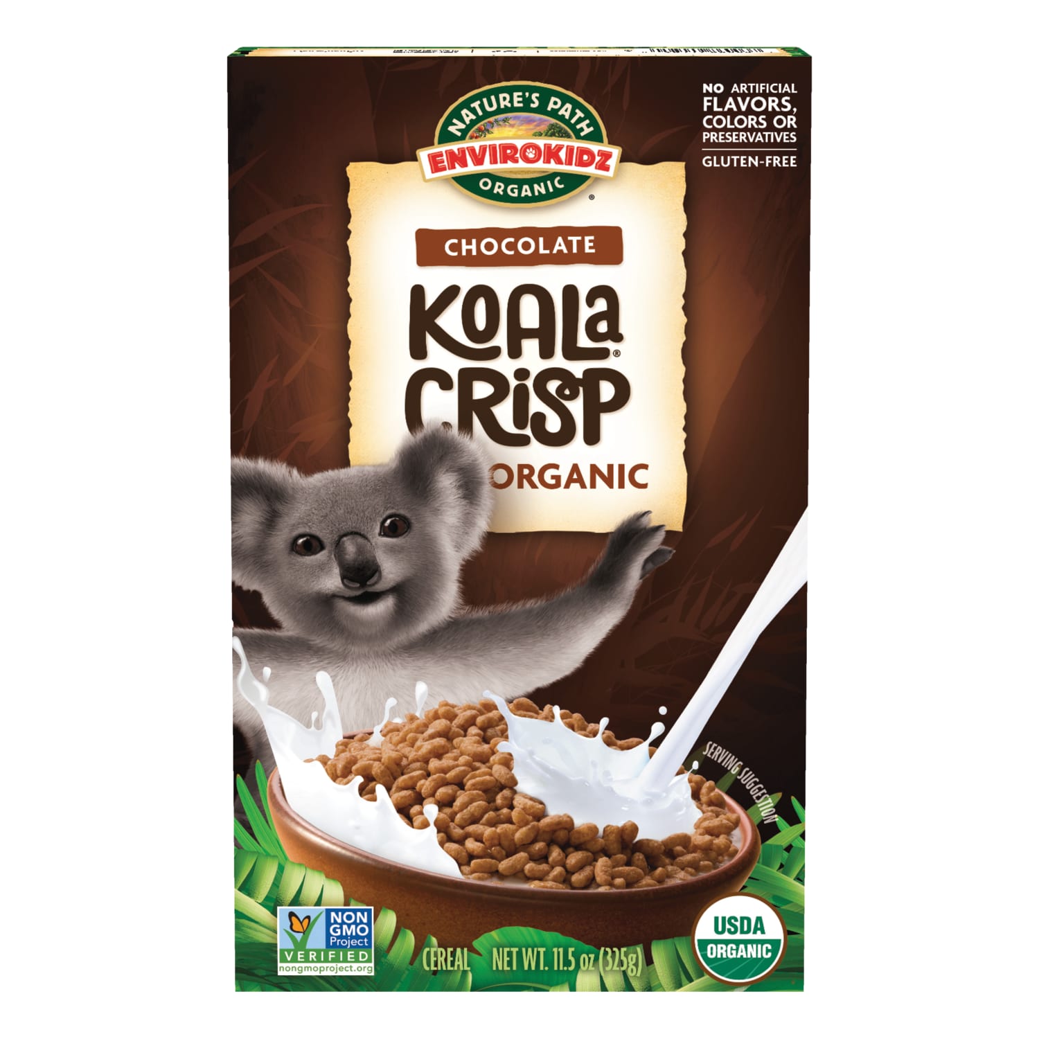 Nature's Path EnviroKidz Organic Koala Crisp Cold Cereal 11oz Box