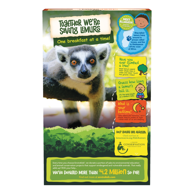 Leapin' Lemurs Cereal, 10 oz Box