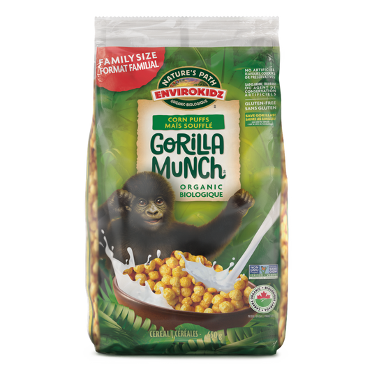 Gorilla Munch Cereal, 650 G Bolsa amigable para la tierra