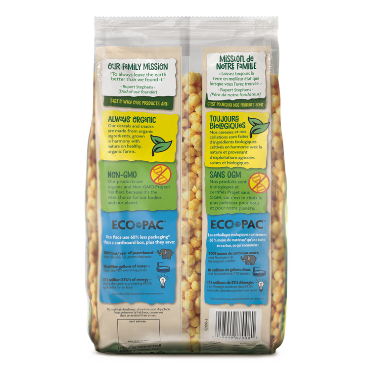 Gorilla Munch Cereal, 650 g de terre amicale Sac