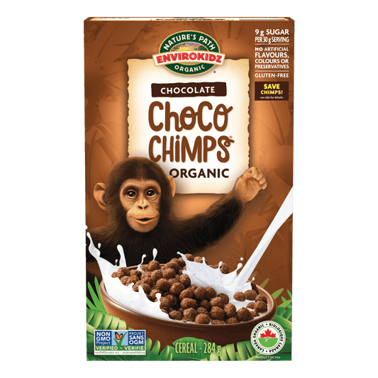 Céréal Chimp sur Chocol, 284 g Boîte