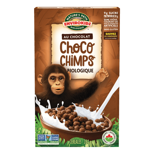 Choco Chimps Cereal, 284 g Box
