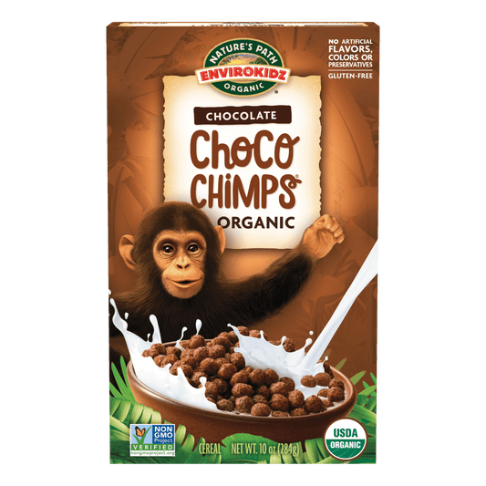 Cereal de chimpancés de Choco, caja de 10 oz
